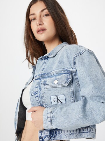 Calvin Klein Jeans Tussenjas in Blauw