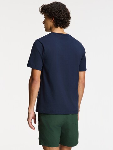Shiwi Shirt 'Liam Blue Tides' in Blue