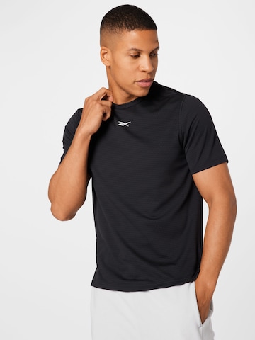 Reebok Performance Shirt in Black: front