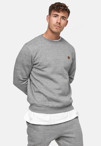 INDICODE JEANS Sweater 'Luk' in Grey