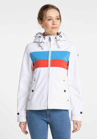 DreiMaster Maritim Performance Jacket in White: front