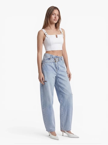 Wide leg Jeans 'Elin' de la Hoermanseder pe albastru