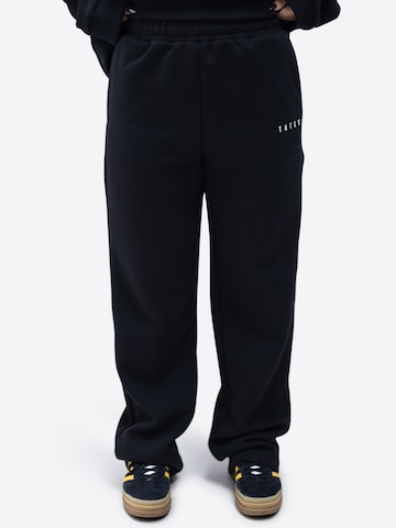 TATES Wide leg Workout Pants in Black