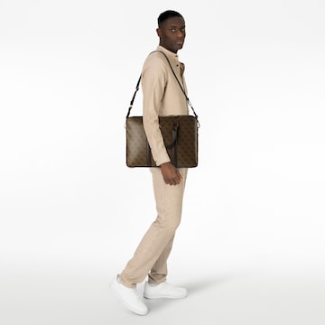 Porte-documents 'Milano' GUESS en marron