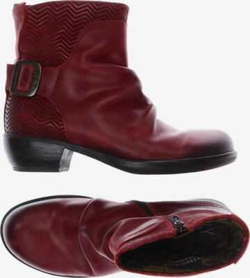 FLY LONDON Stiefelette 43 in Rot: predná strana