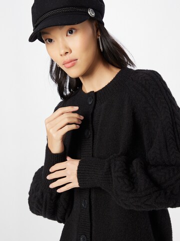 MSCH COPENHAGEN Knit Cardigan 'Peggy' in Black