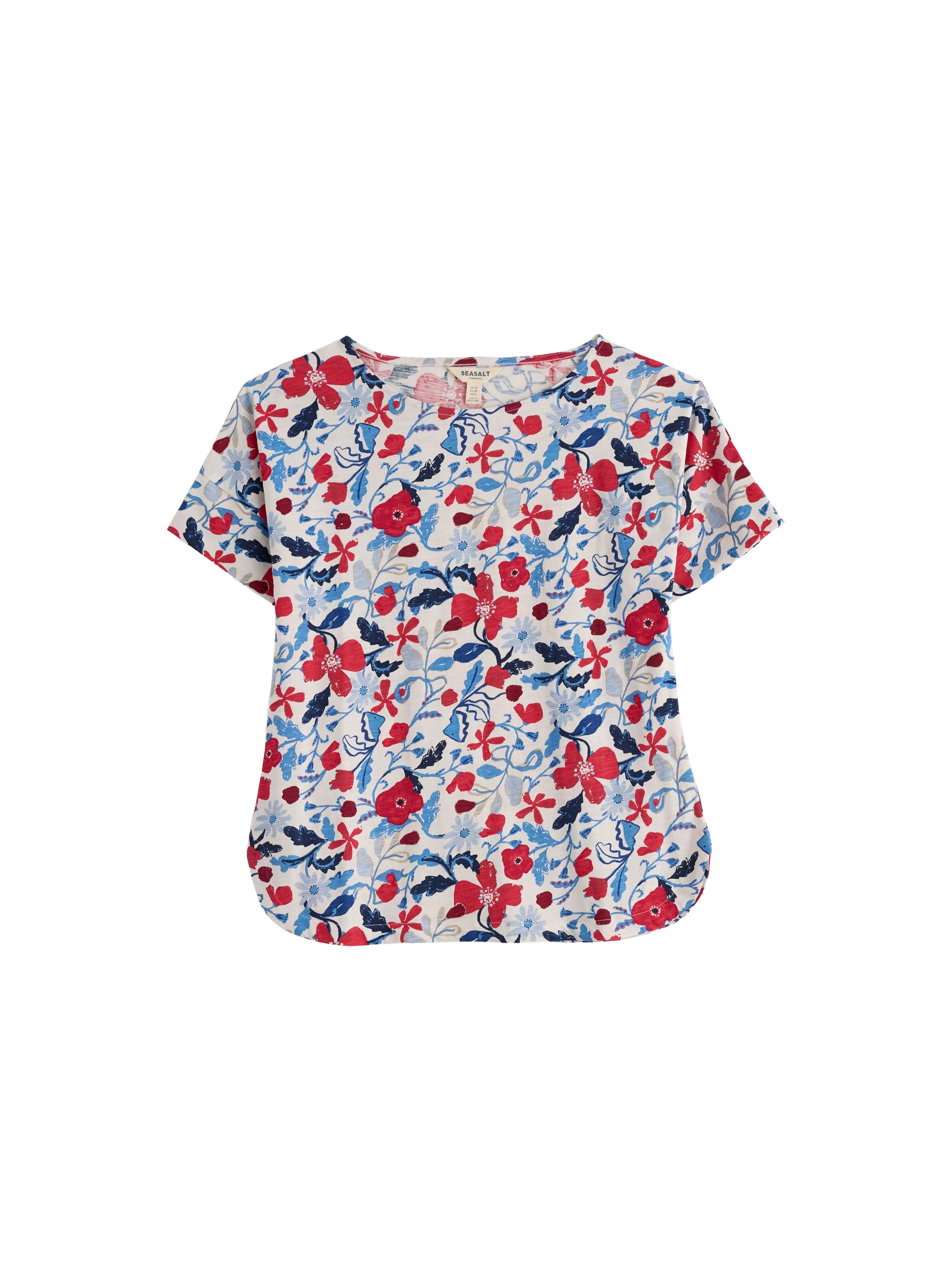 Seasalt Cornwall Shirt 'Bryher View' in White: front