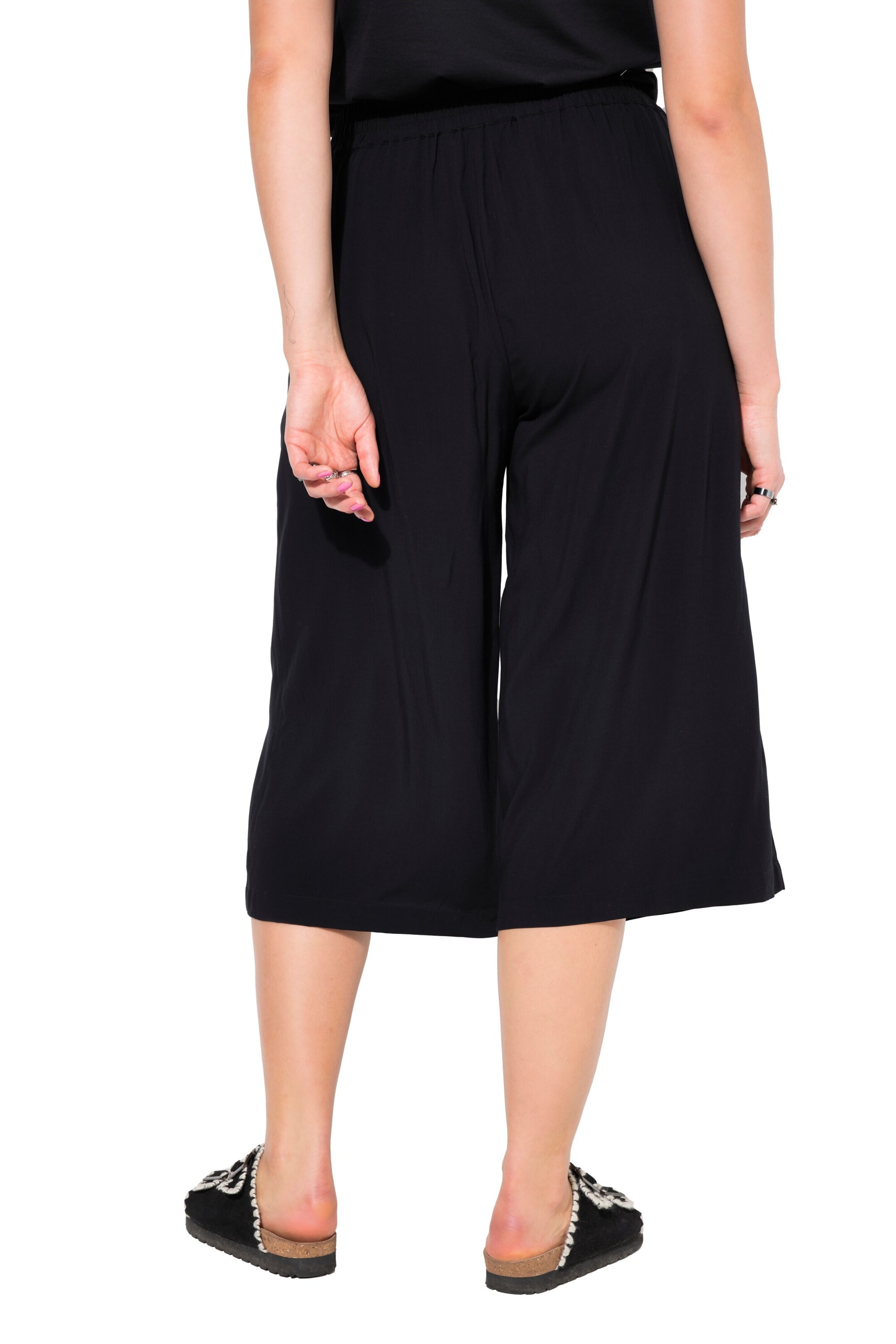 Studio Untold Wide leg Broek in Zwart