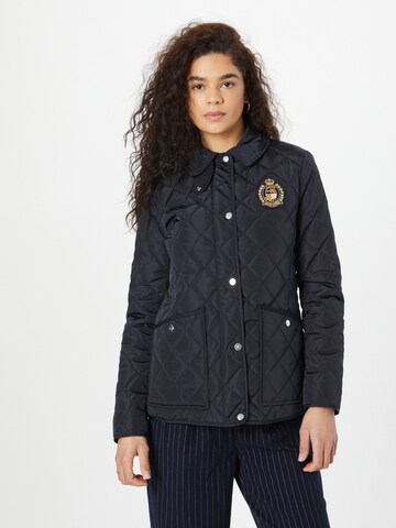 Lauren Ralph Lauren Tussenjas in Blauw: voorkant