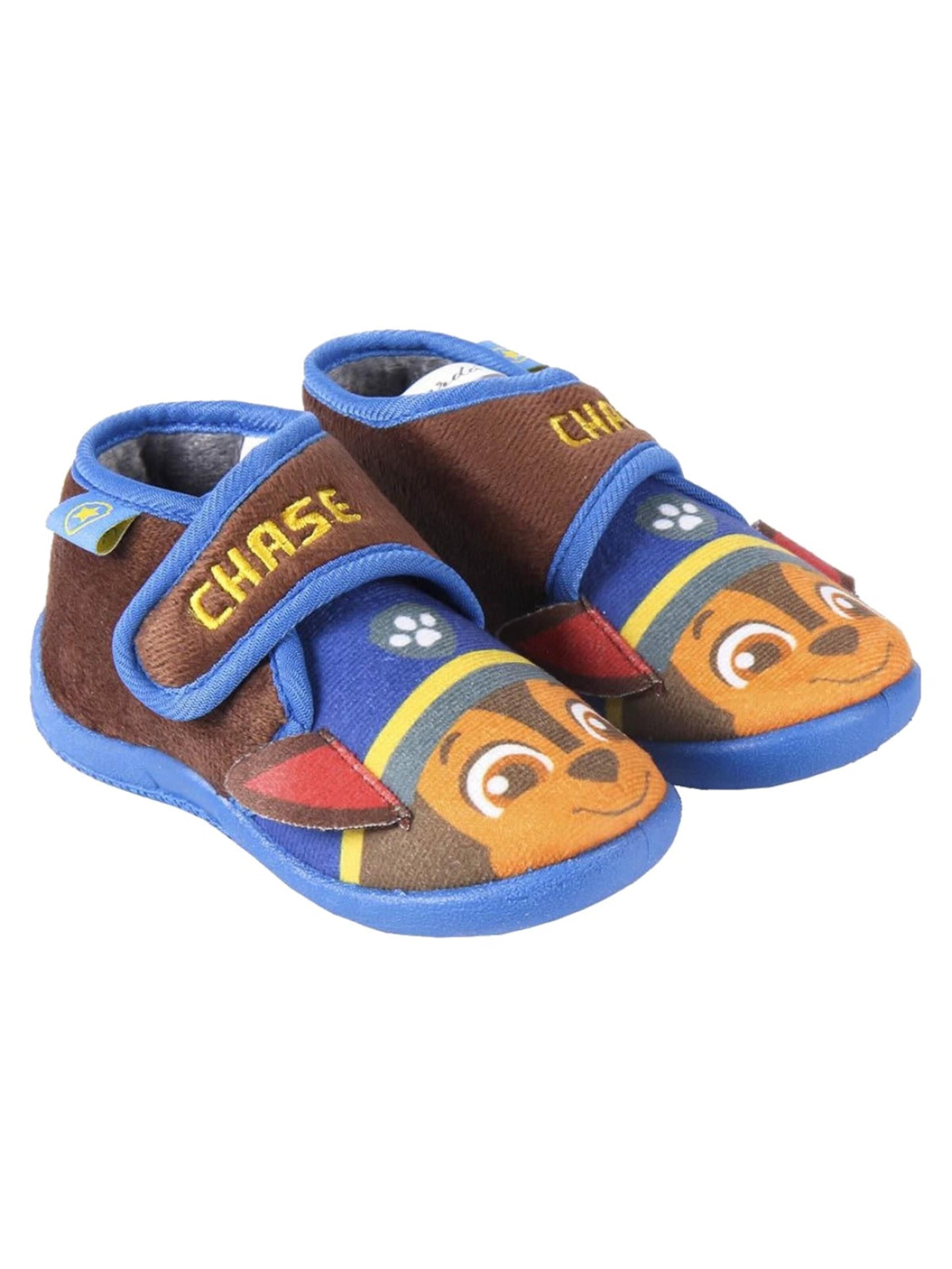 Pantoufle PAW Patrol en marron : devant