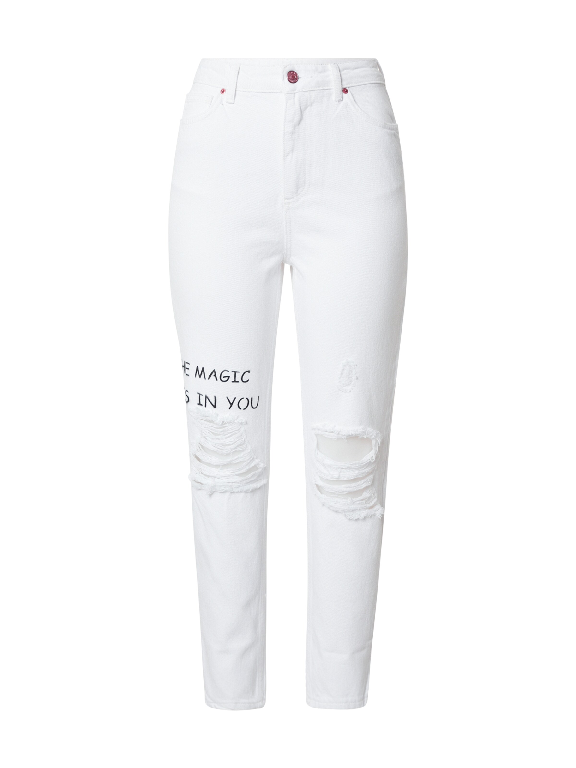 Frauen Jeans Trendyol Jeans in Weiß - IZ18383 Frauen Jeans Trendyol Jeans in Weiß - IZ18383