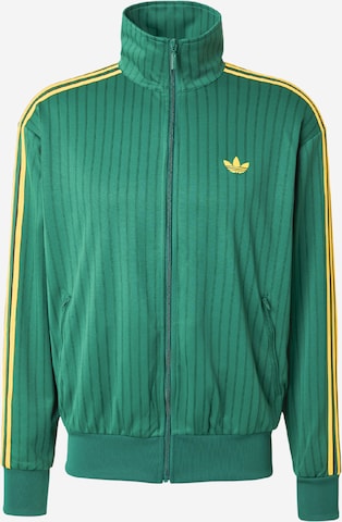 Veste de survêtement 'Firebird' ADIDAS ORIGINALS en vert : devant