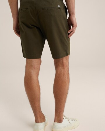 regular Pantaloni chino di WE Fashion in verde