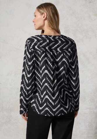 CECIL Bluse in Schwarz