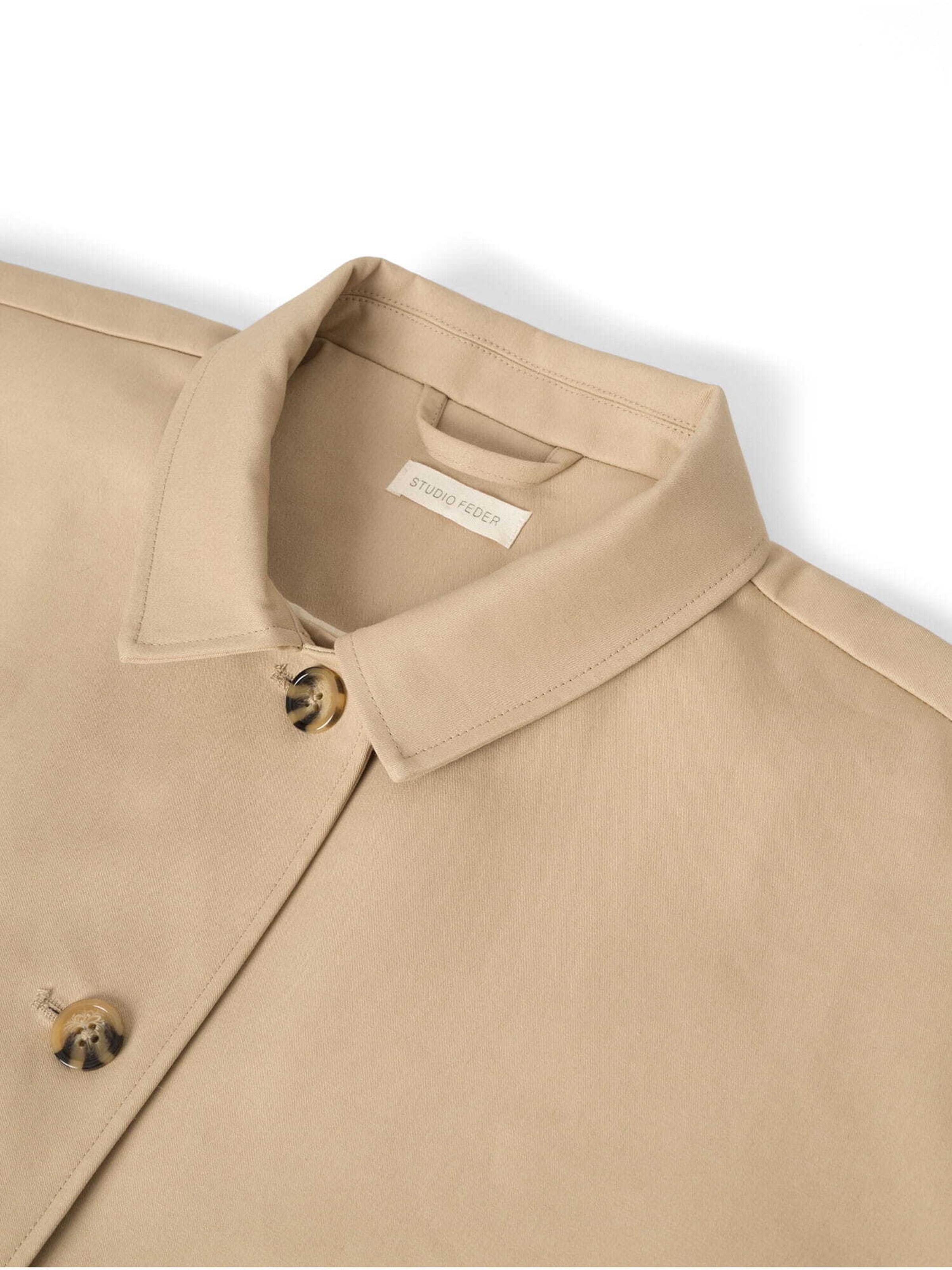 STUDIO FEDER Tussenmantel 'Felix' in Beige