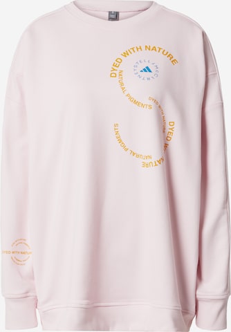 ADIDAS BY STELLA MCCARTNEY Αθλητική μπλούζα φούτερ σε ροζ: μπροστά
