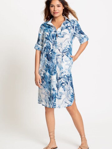 Olsen Shirt Dress in Blue