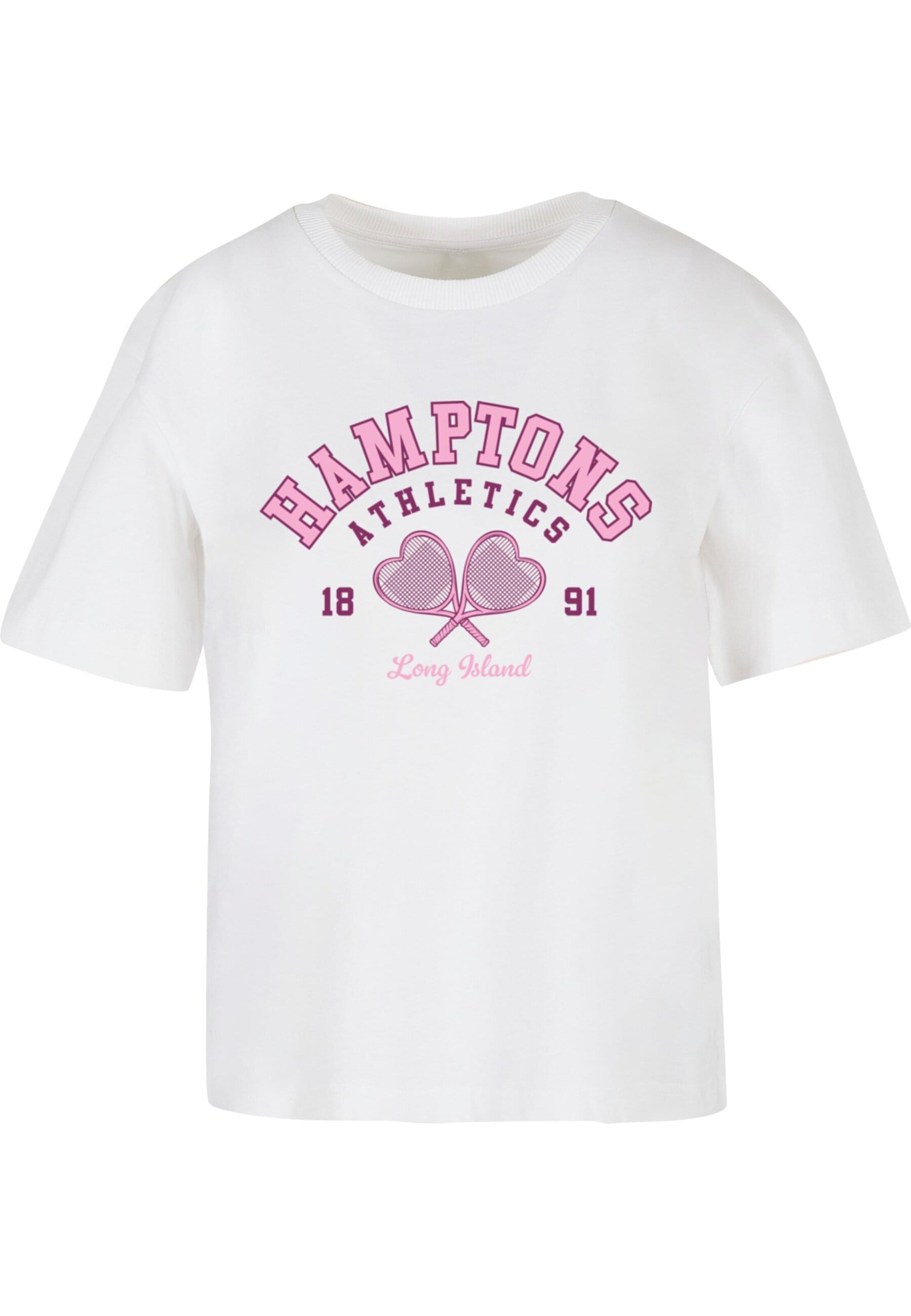 T-shirt Miss Tee en blanc : devant