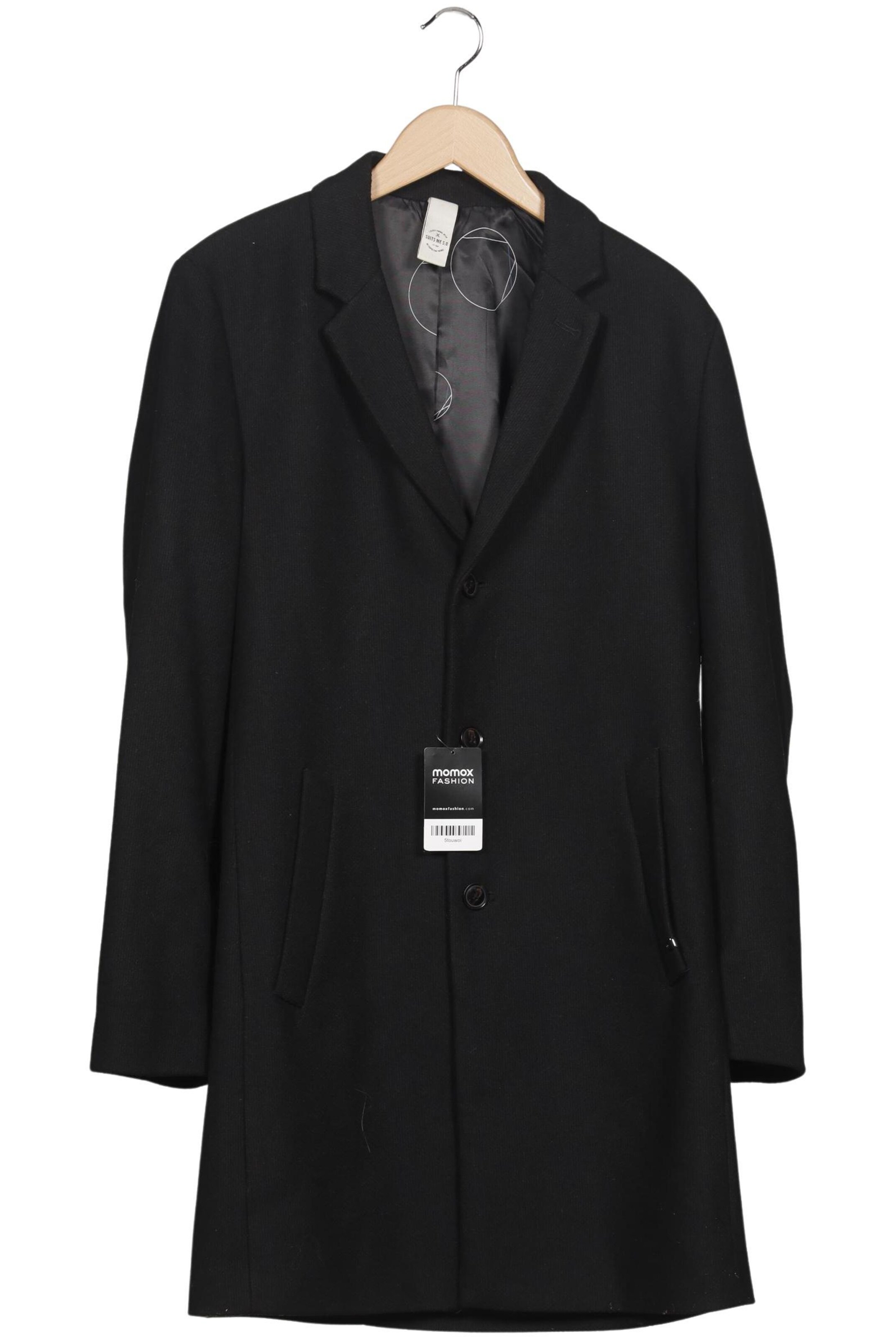 s.Oliver Jacket & Coat in M in Black: front