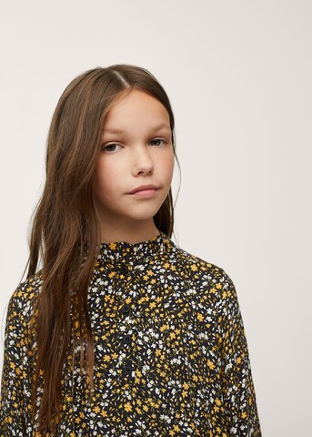 MANGO KIDS Jurk 'Pearls' in Geel