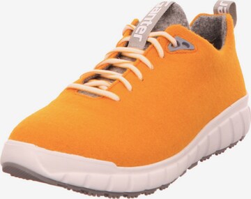 Ganter Athletic Lace-Up Shoes in Orange: front