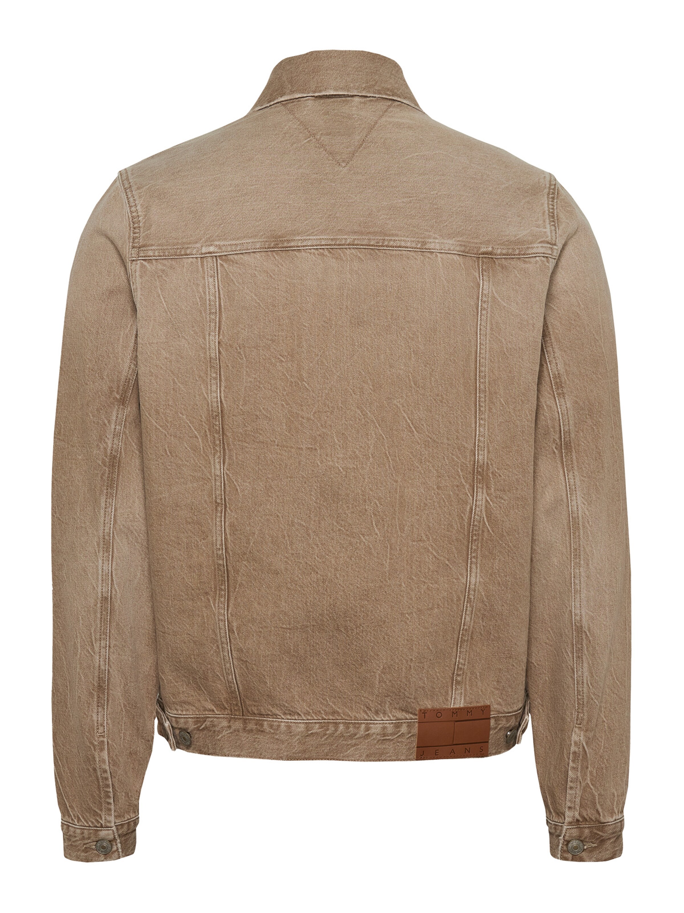 ruda Tommy Jeans Demisezoninė striukė 'RYAN': galas