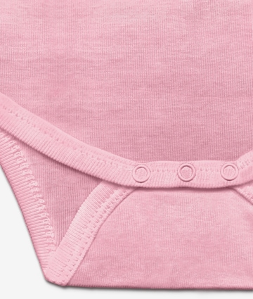 LOGOSHIRT Romper/Bodysuit 'DC Super Girl' in Pink