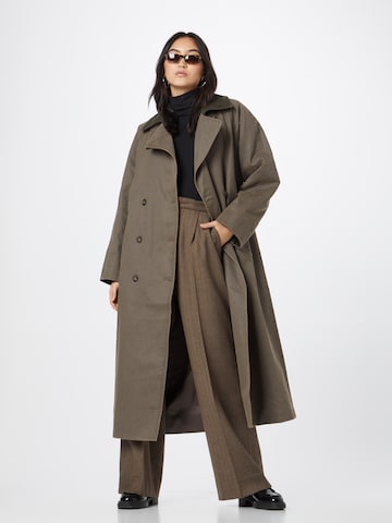 WEEKDAY Between-seasons coat 'Jones' in Brown