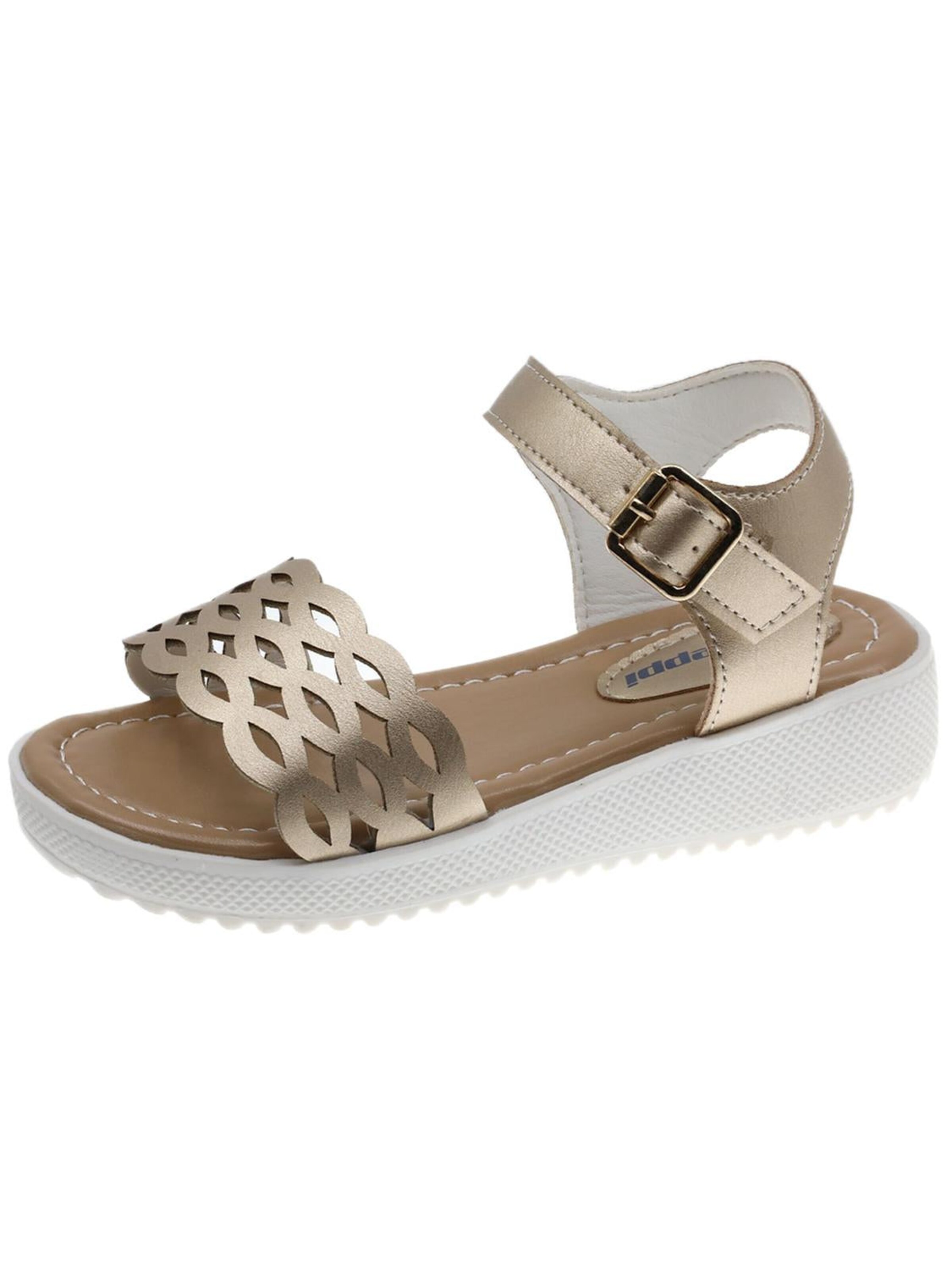 Beppi Sandaler 'Casual Sandal' i guld: forside