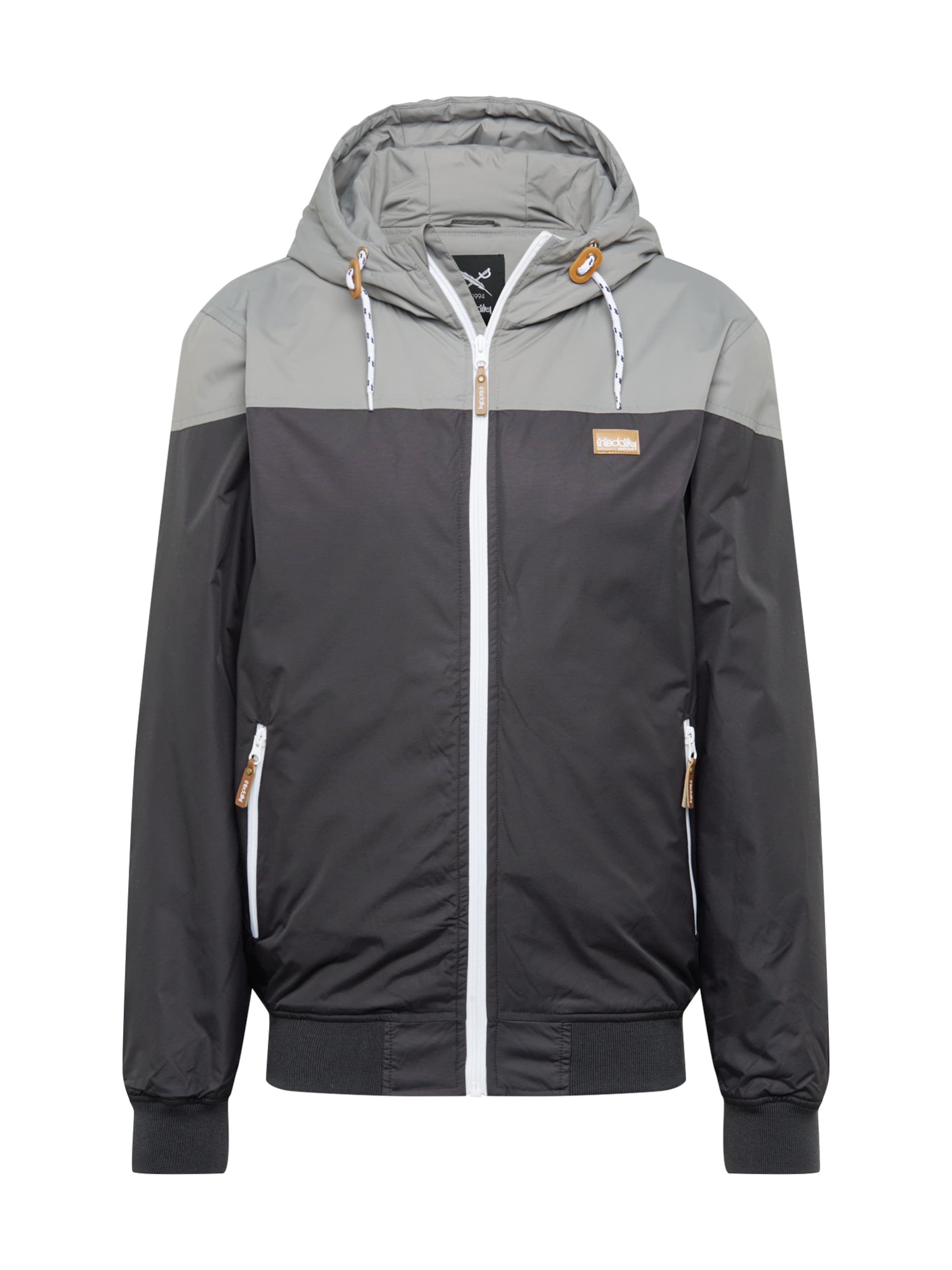 Giacca di mezza stagione 'Insulaner' di Iriedaily in grigio: frontale