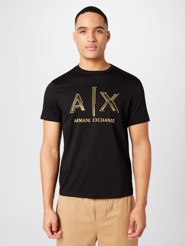 ARMANI EXCHANGE T-Shirt in Schwarz: Vorderseite