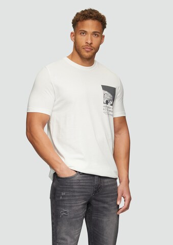 s.Oliver Shirt in Weiß: Vorderseite