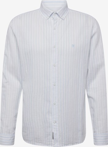 Mavi Regular fit Button Up Shirt in Blue: front