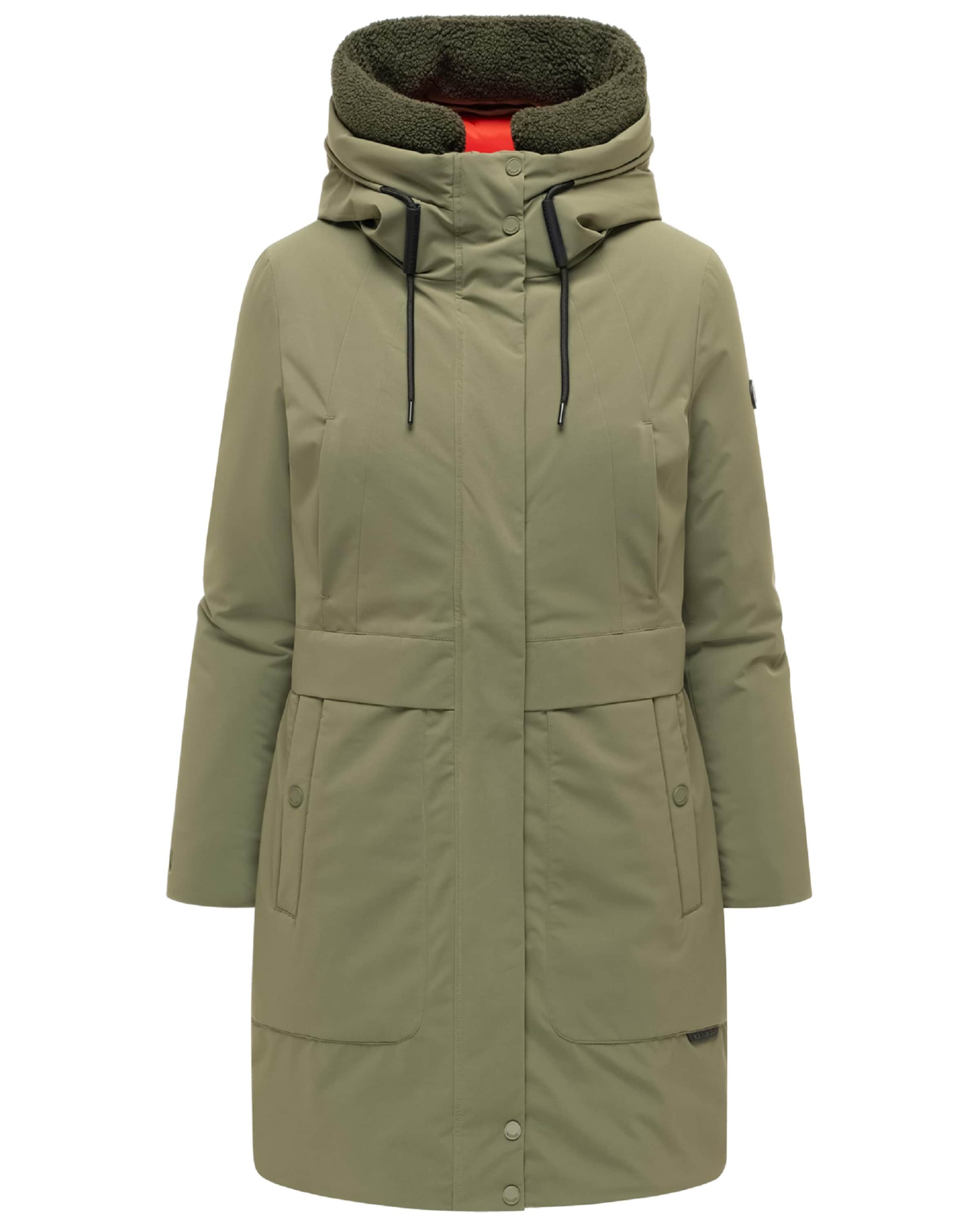 Cappotto invernale 'Pakaami 16' di MARIKOO in verde: frontale