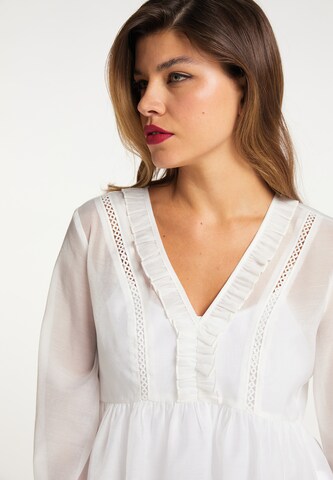 faina Blouse in White