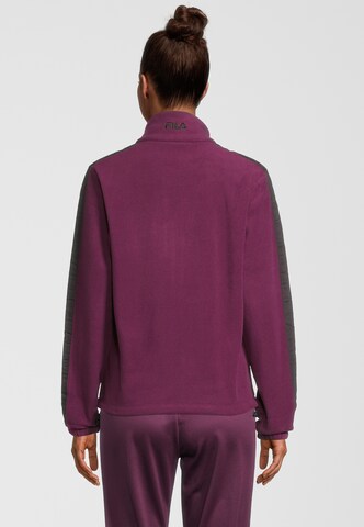 FILA Fleece Jacket 'RINA' in Purple