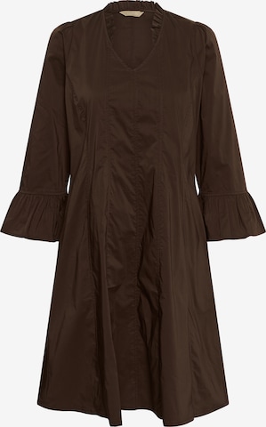 Robe 'CUdaiva' CULTURE en marron : devant