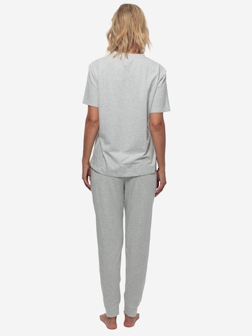 SCHIESSER Pajama 'Cotton' in Grey