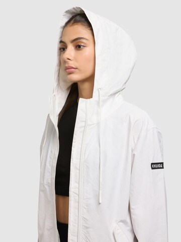 Manteau mi-saison 'Ameti' khujo en blanc