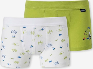 SCHIESSER Boxershorts in Grün: predná strana