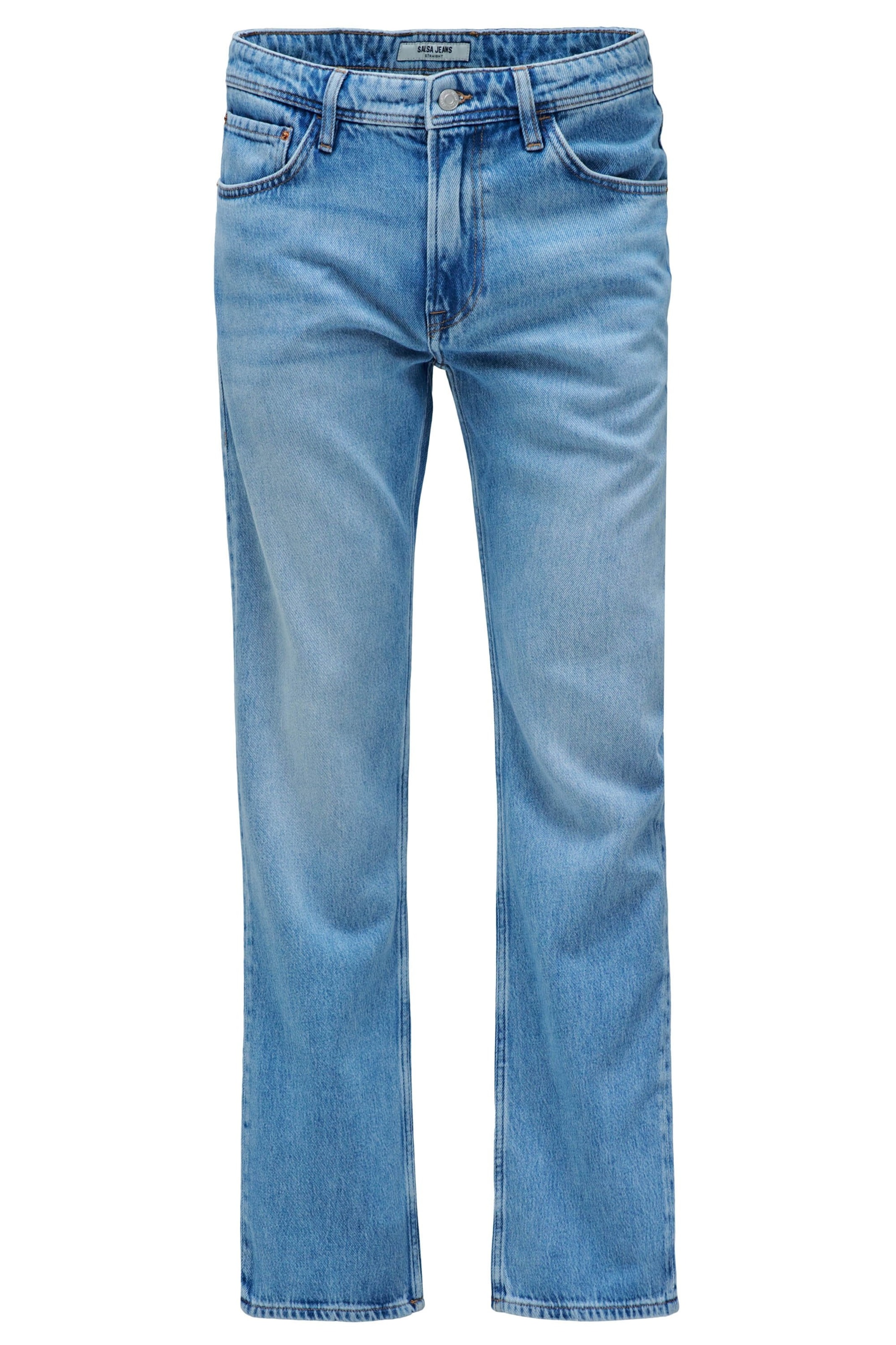 Salsa Jeans Regular Jeans in Blauw: voorkant