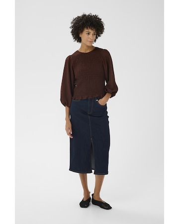 Part Two Bluse 'Chikas' in Braun