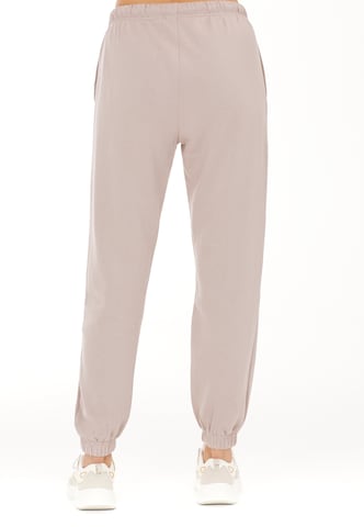 ENDURANCE Tapered Sportbroek 'Sartine' in Beige