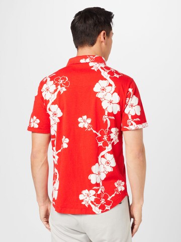 Coupe regular Chemise 'MAURITIUS' Key Largo en rouge