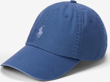 Casquette Polo Ralph Lauren en bleu : devant