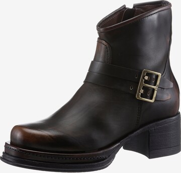 A.S.98 Stiefelette in Braun: predná strana