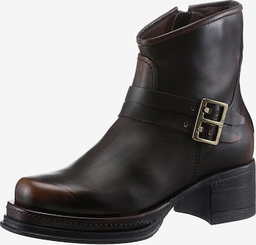 A.S.98 Ankle Boots in Brown: front