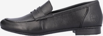 juoda Rieker Loaferai