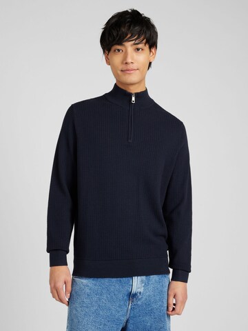 bugatti Sweater in Blue: front