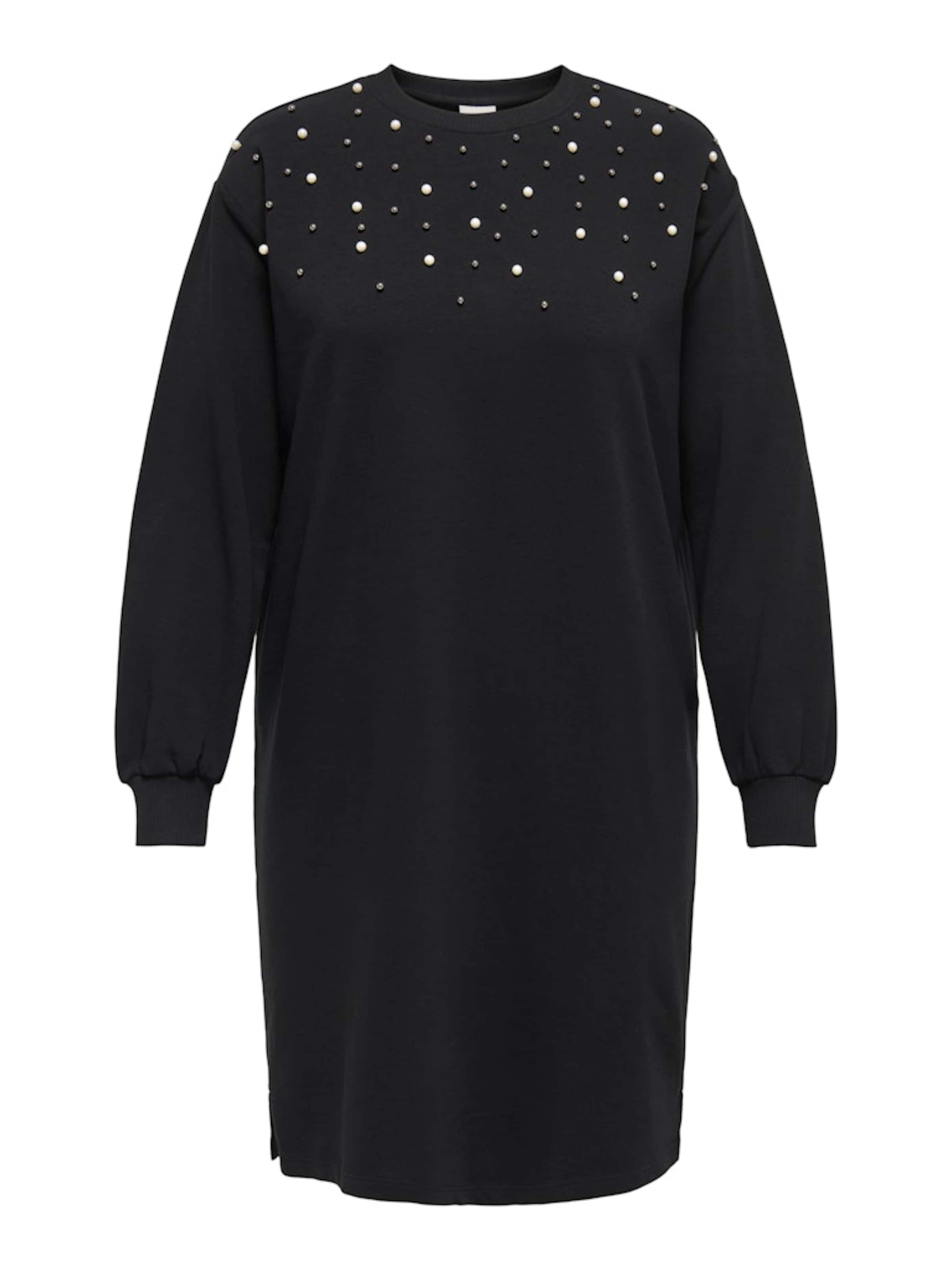 ONLY Carmakoma - Vestido en negro: frente